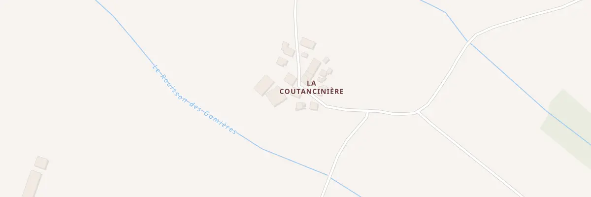 Plan du 6 La Coutancinière à Mouchamps