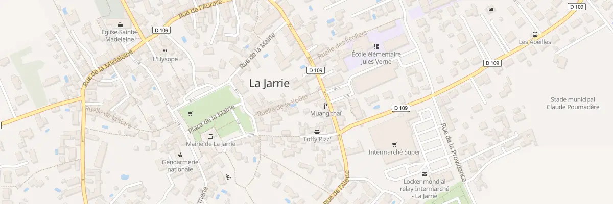 Plan du 9 Rue des Écoles à La Jarrie