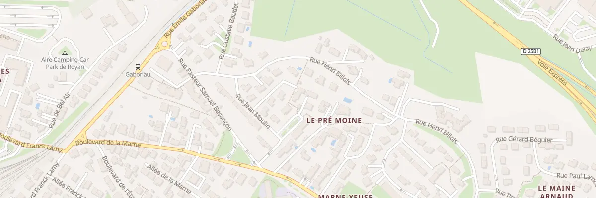 Plan du 6 Pl Antoine de Saint Exupéry à Royan