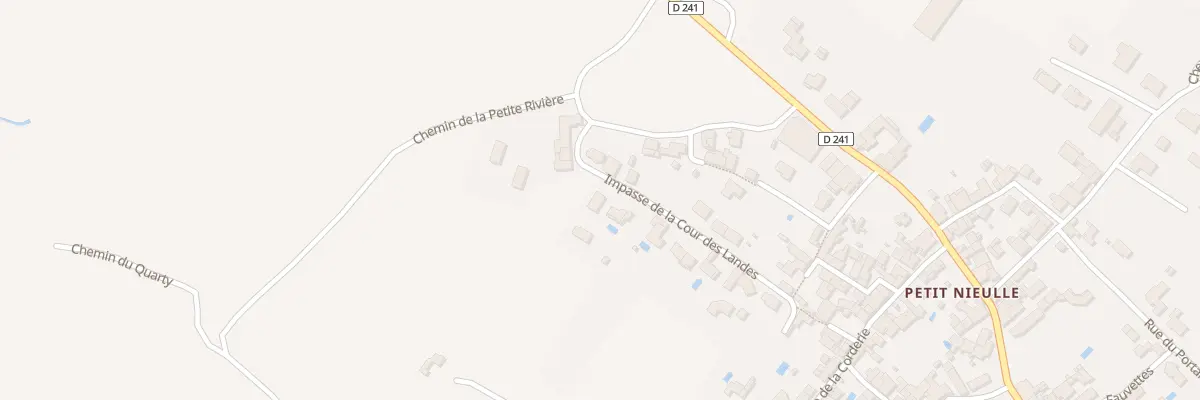 Plan du 6A Imp de la Cour des Landes à Nieulle-sur-Seudre