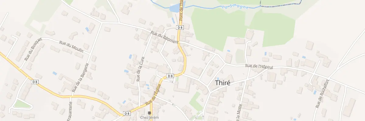 Plan du 3 Rue de la fontaine à Thiré