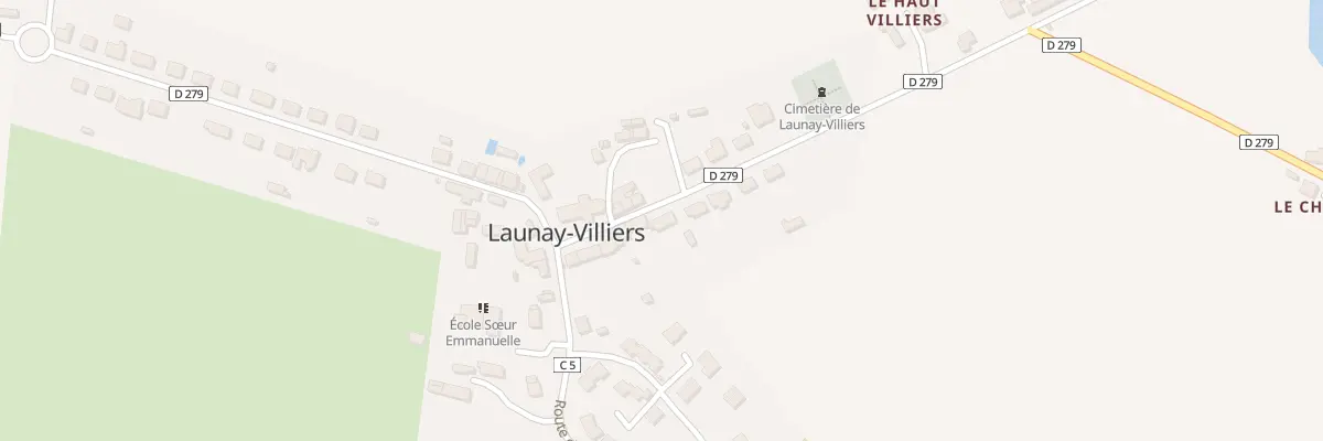 Plan du 20 Pl de l’Eglise à Launay-Villiers