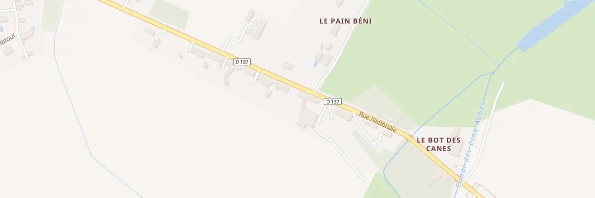 Plan du 64 Rue nationale à Chaillé-les-Marais