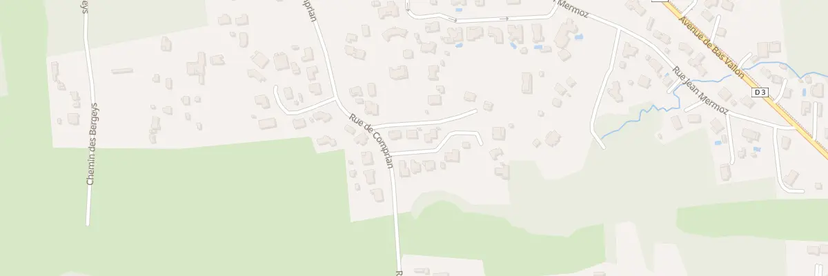 Plan du 3 Rue de la Chevre d’Or à Audenge