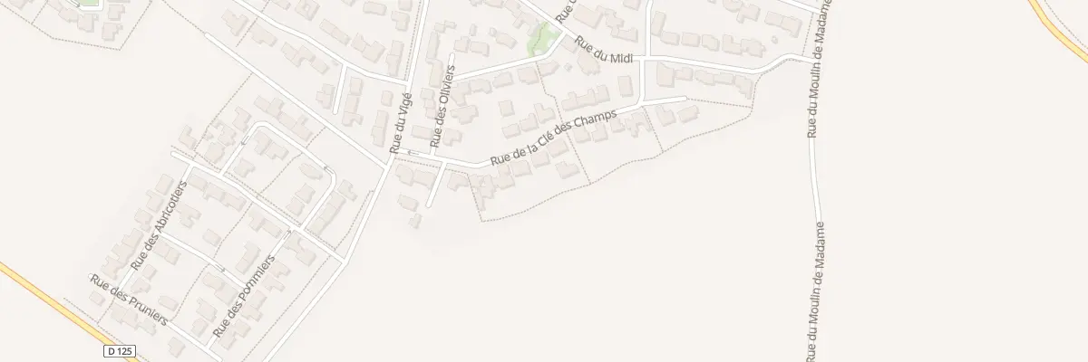 Plan du 19 Rue de la Cle des Champs à Soubise