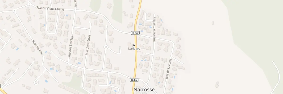 Plan du 4 Imp du Campot à Narrosse