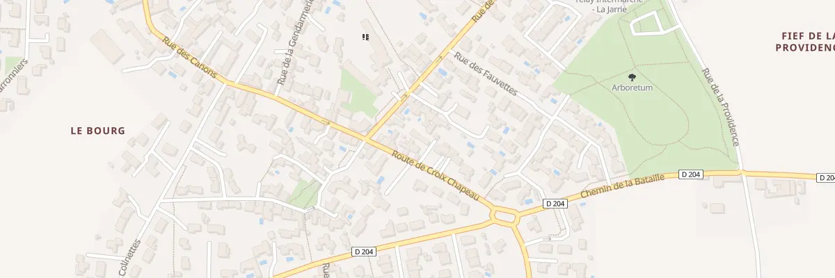 Plan du 5T Rue de Croix-Chapeau à La Jarrie