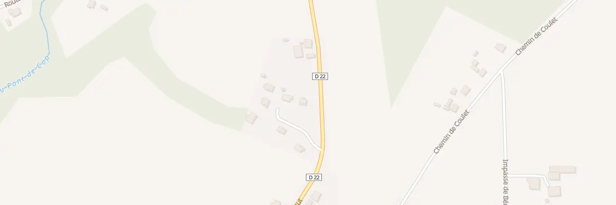Plan du 2 Rue de Houradeys à Pouillon