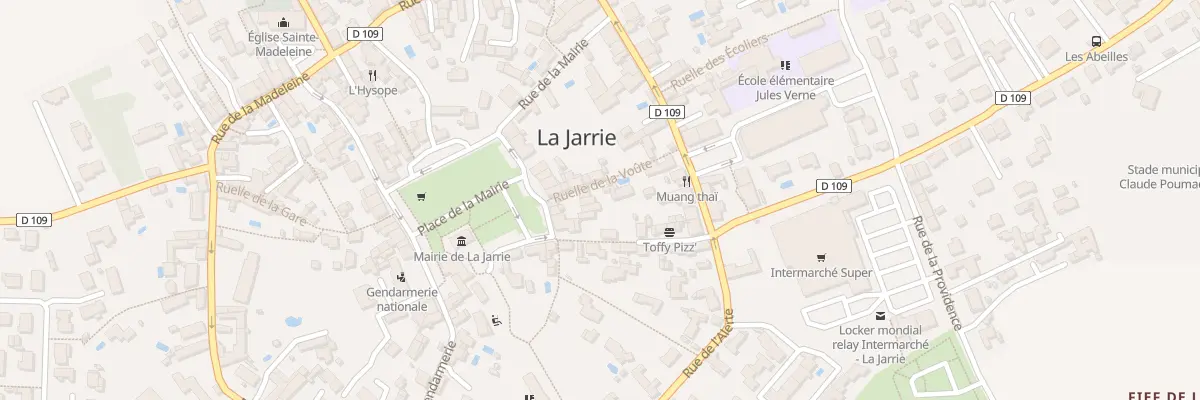 Plan du 2 Rle de la Voûte à La Jarrie