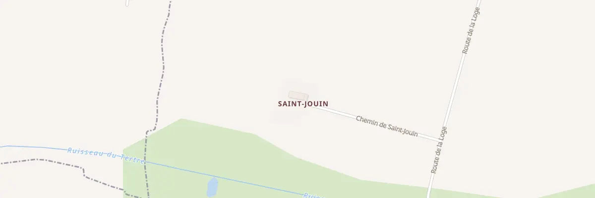 Plan du 218 Che de Saint Jouin à Bouchamps-lès-Craon