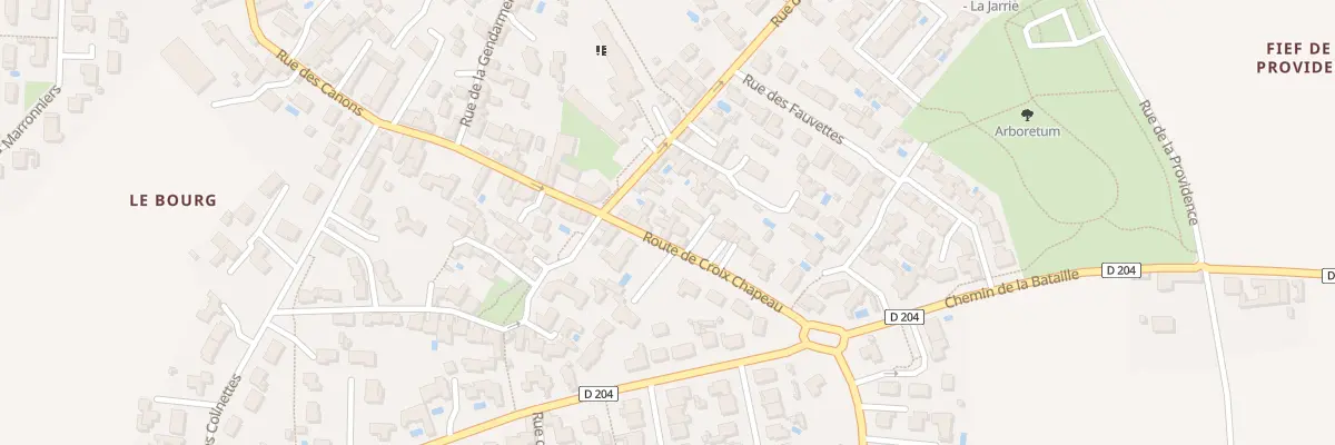 Plan du 3 Rue de Croix-Chapeau à La Jarrie