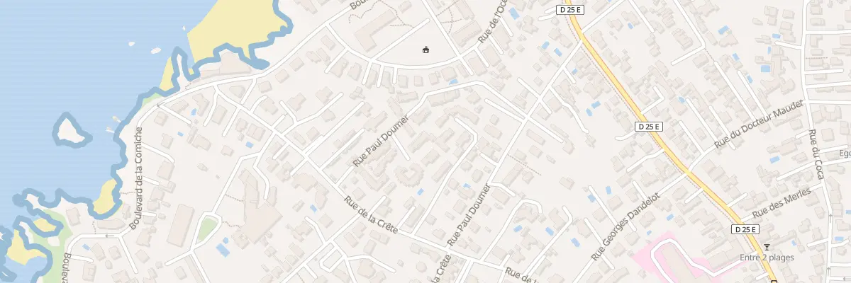 Plan du 44 Rue de la Crête à Saint-Georges-de-Didonne