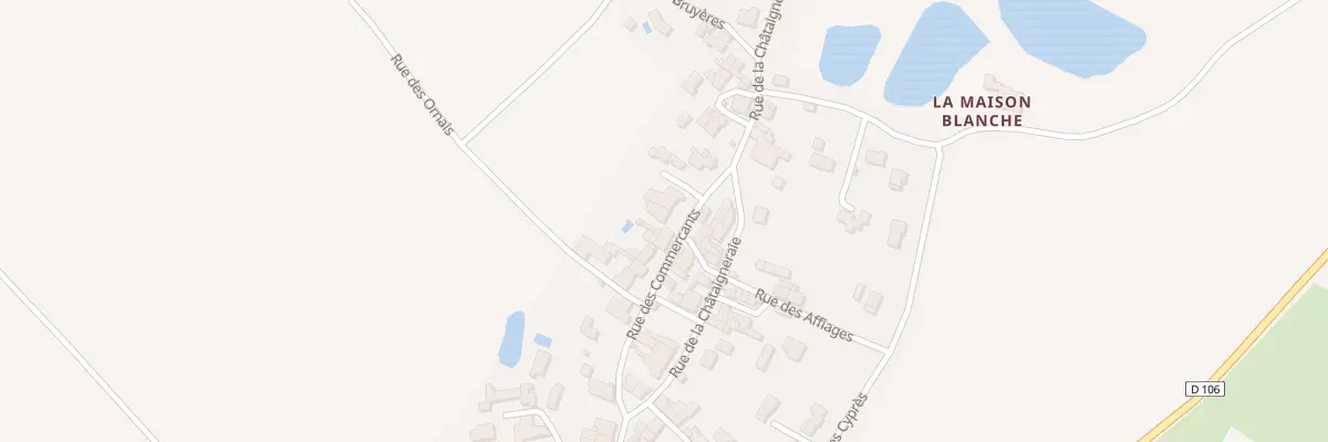 Plan du 8 Rue des Commercants à Coëx