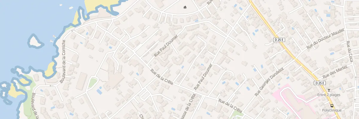 Plan du 48 Rue de la Crête à Saint-Georges-de-Didonne