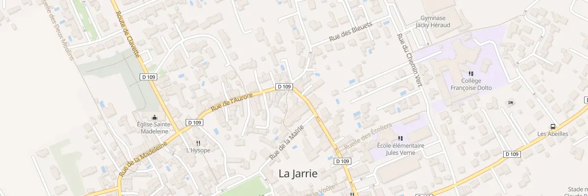 Plan du 21B Rue des Écoles à La Jarrie