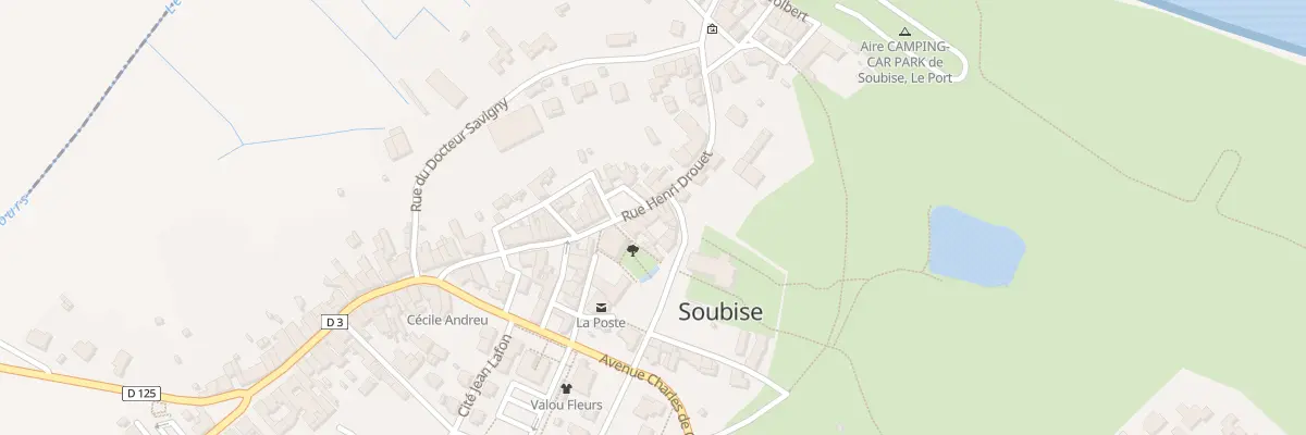 Plan du 22 Rue Henri Drouet à Soubise