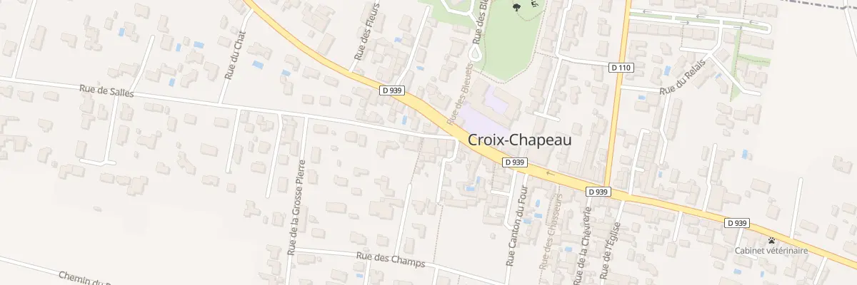Plan du 3B Rue de Salles à Croix-Chapeau