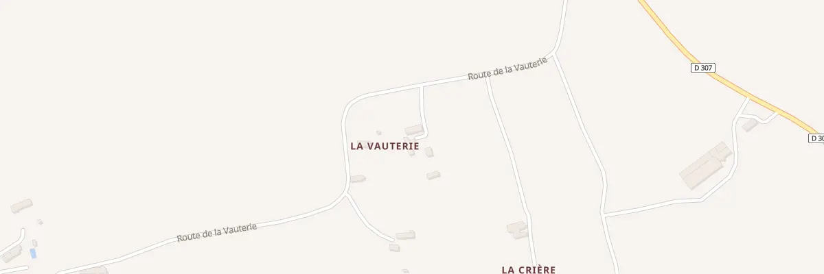Plan du 5020 La Vautrie à Sainte-Marie-Outre-l’Eau
