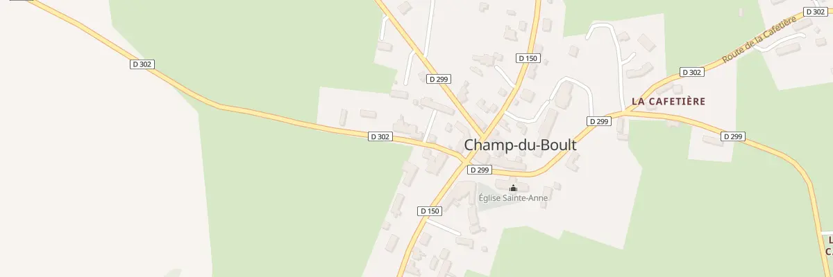 Plan du 8 Rue de le Gast Champ du Boult à Noues de Sienne