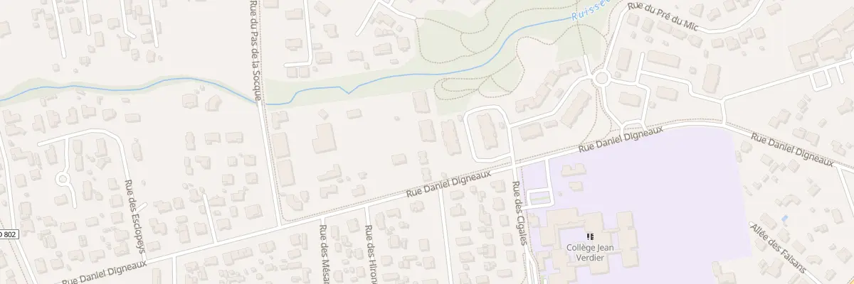 Plan du 27 Rue Daniel Digneaux à Audenge