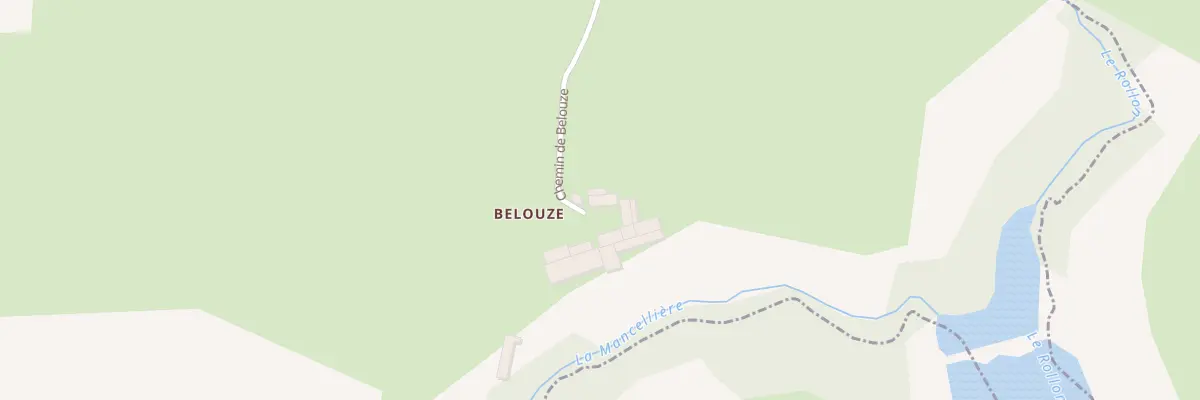 Plan du 5074 Belouze à La Pellerine