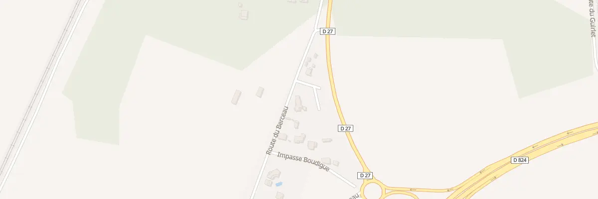 Plan du 954 Rte du Berceau à Saint-Vincent-de-Paul