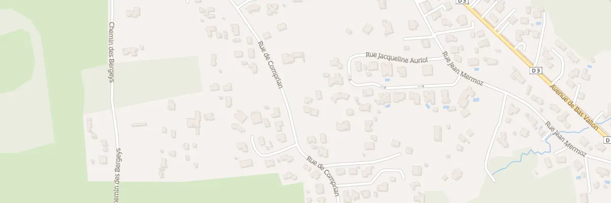 Plan du 33A Rue de Comprian à Audenge