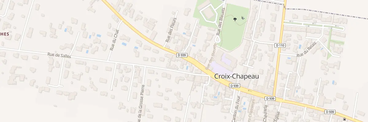 Plan du 40 Av de la Libération à Croix-Chapeau
