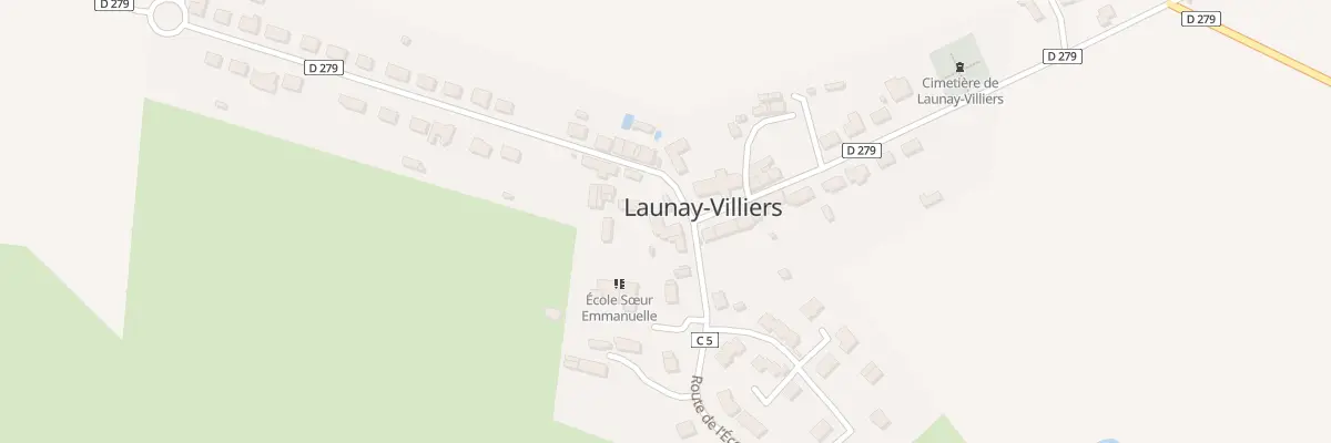 Plan du 6 Pl de l’Eglise à Launay-Villiers