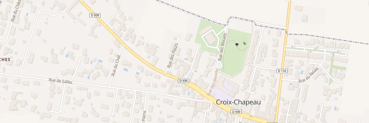 Plan du 3 Imp du Puits Fleuri à Croix-Chapeau