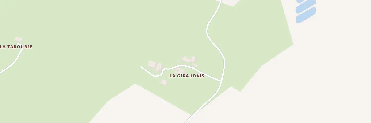 Plan du 1 La Giraudais à Launay-Villiers
