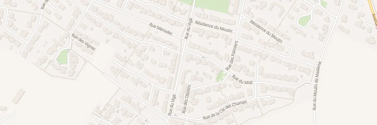 Plan du 1 Rue du Midi à Soubise