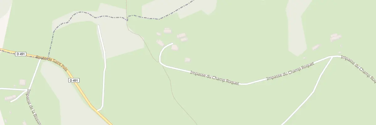 Plan du 5186 Le Champ Roquet à Perriers-en-Beauficel