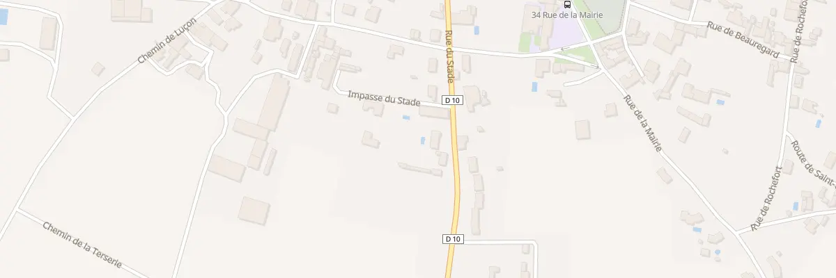 Plan du 30 Rue du stade à Thiré