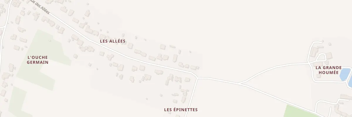 Plan du 501 Rue des Allées à Saint-Laurent-de-la-Prée