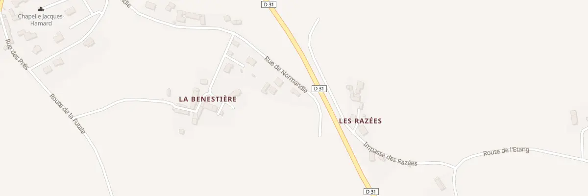 Plan du 6 Rue de Normandie à Saint-Mars-sur-la-Futaie