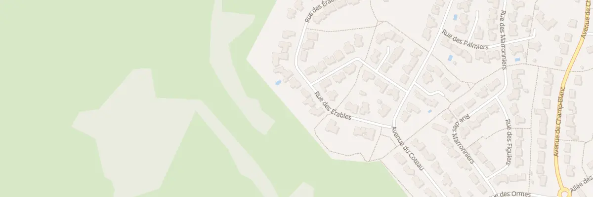 Plan du 30 Rue des érables à Chanverrie