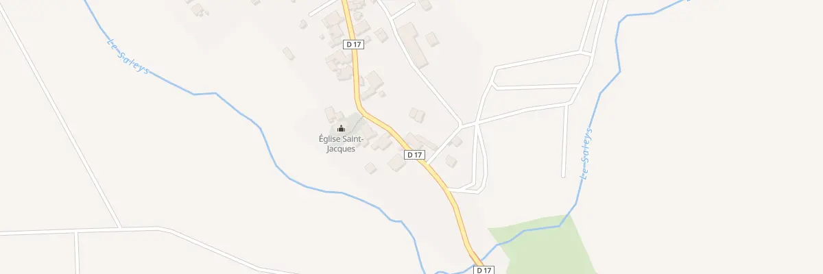 Plan du 2 Rue Principale de Cassaber à Carresse-Cassaber