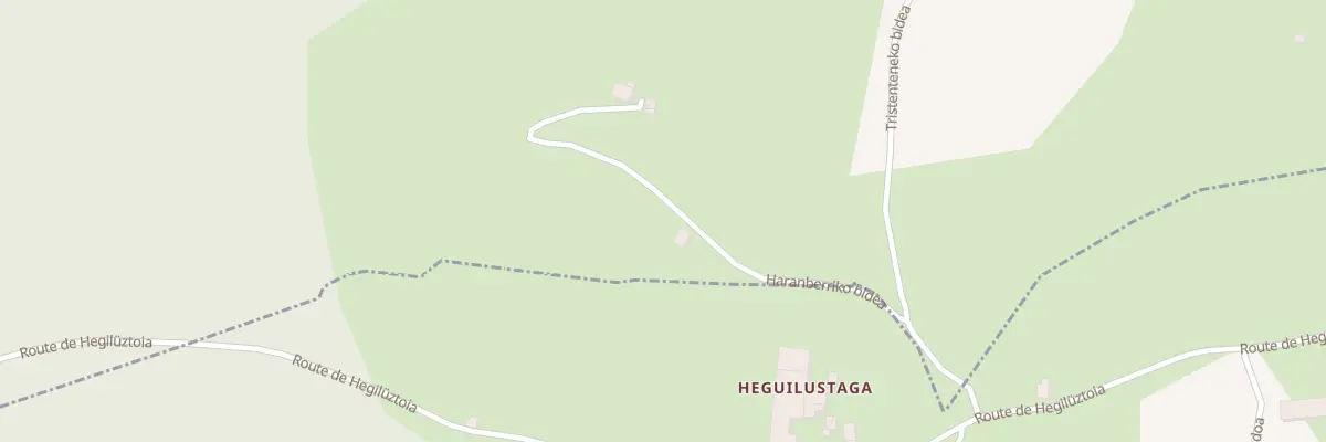 Plan du 5042 Harramberria à Arhansus