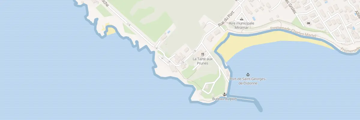 Plan du 12 Bd de la Corniche à Saint-Georges-de-Didonne
