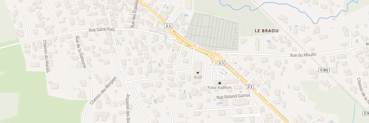 Plan du 26 Av du Vieux Bourg à Audenge