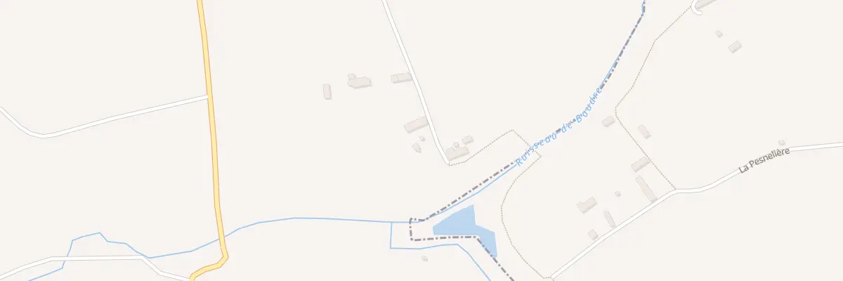 Plan du 6 Le Quesnot de Bas à La Barre-de-Semilly