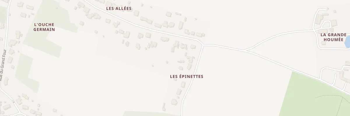 Plan du 500 Rue des Allées à Saint-Laurent-de-la-Prée