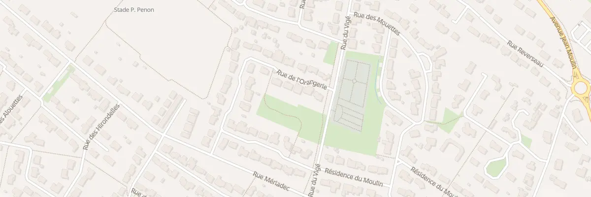 Plan du 6 Rue de l’Orangerie à Soubise