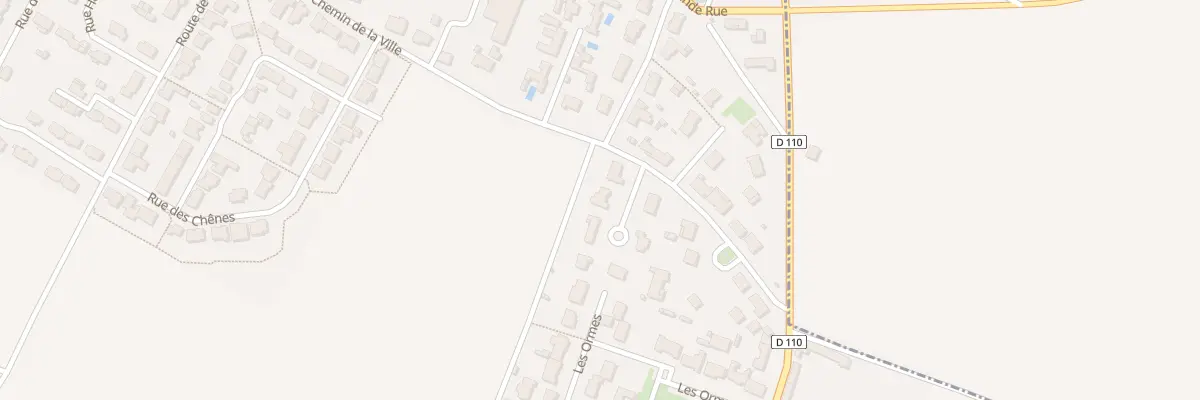 Plan du 2 Cite des Ormeaux à Montroy