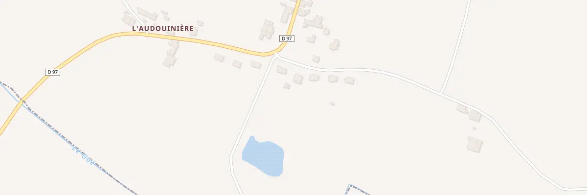 Plan du 5351 La Bertauderie à Rochetrejoux