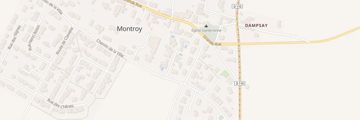 Plan du 1T Che du Clos Remi à Montroy