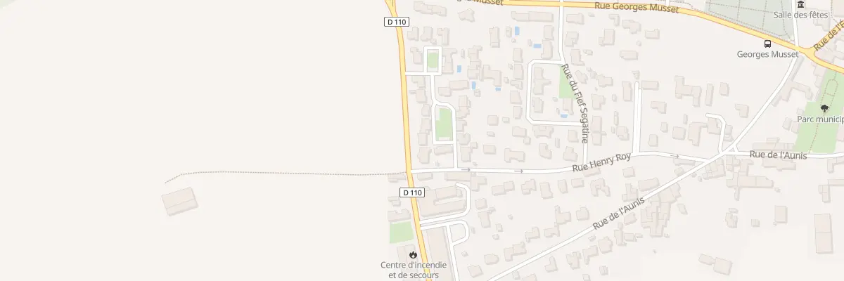 Plan du 5 Rue du Fief St Maixent à Thairé