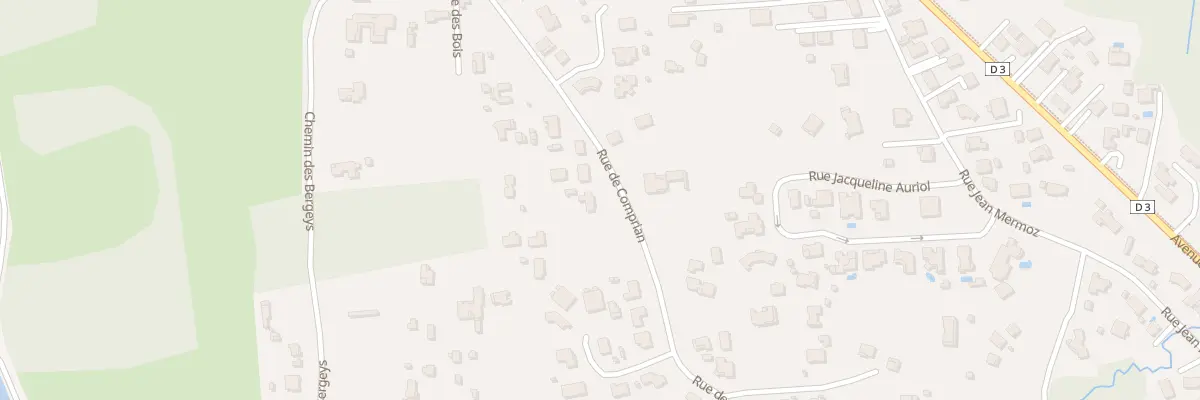 Plan du 42 Rue de Comprian à Audenge
