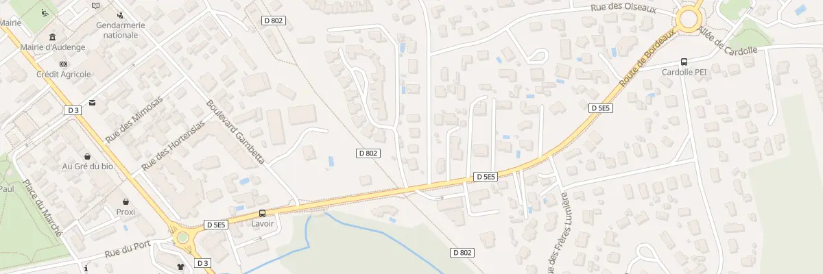 Plan du 38 Rue des Roitelets à Audenge